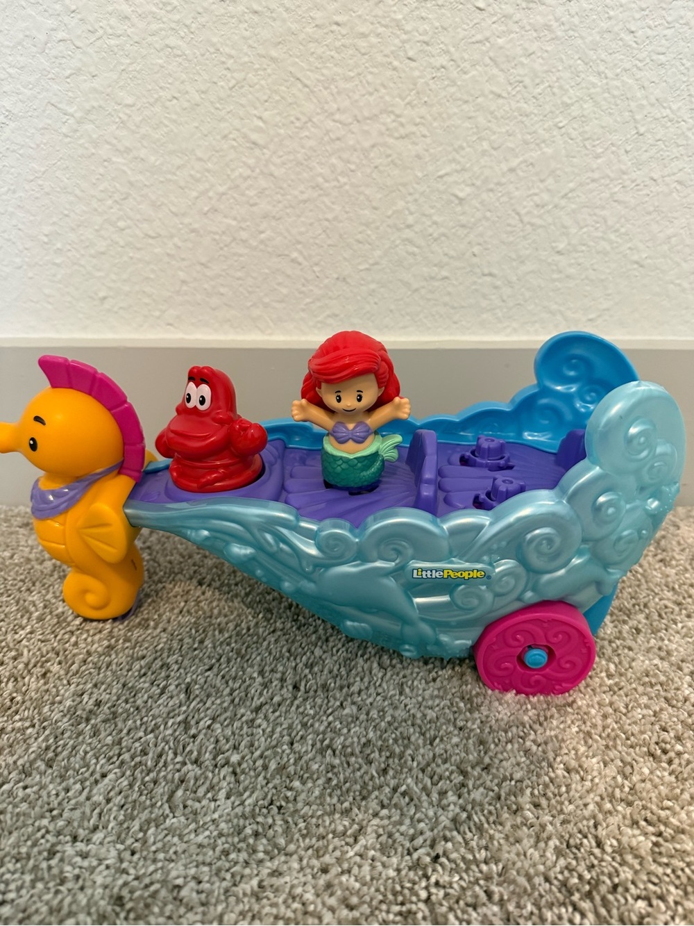 Fisher-Price Little People Disney Ariel Sea Carriage